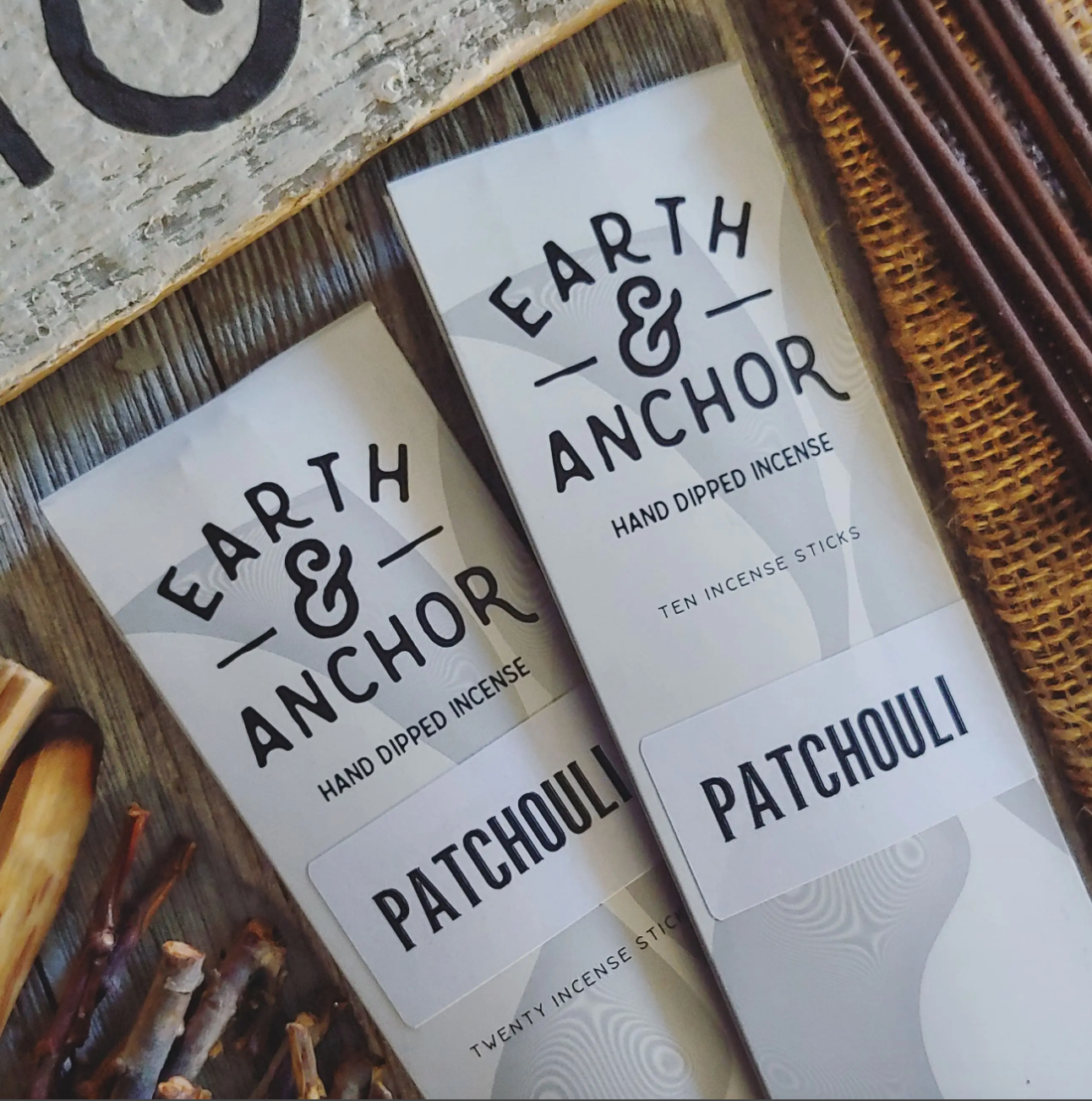 Patchouli incense sticks