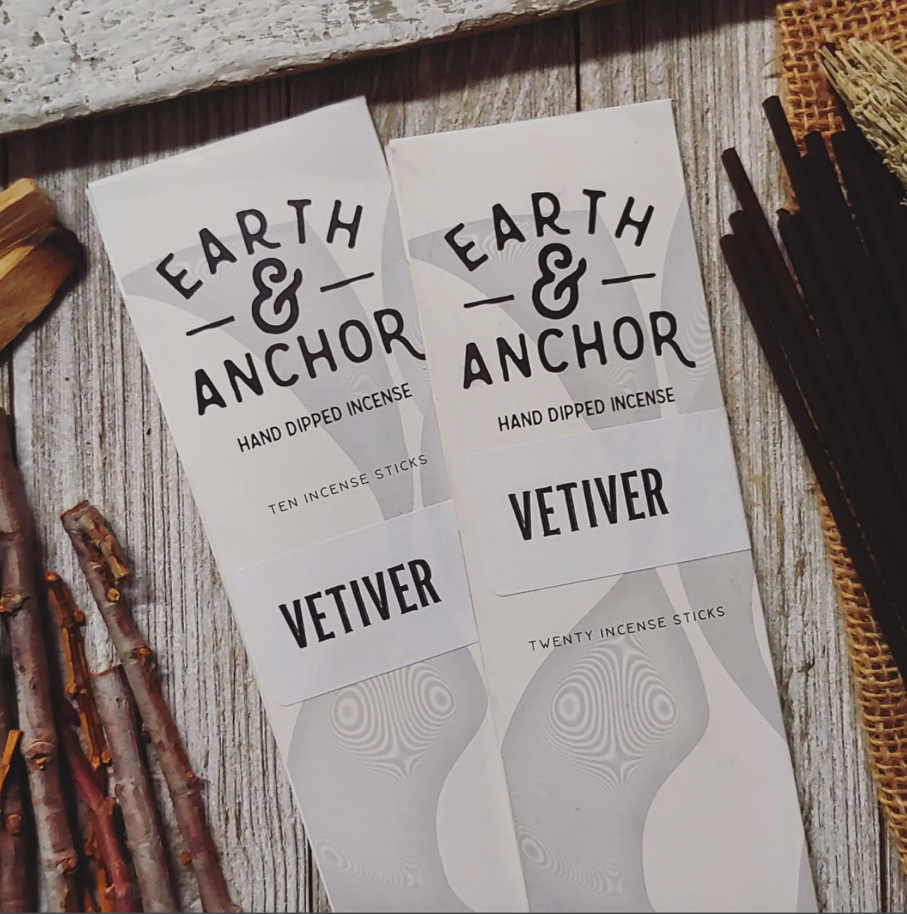 Vetiver incense sticks