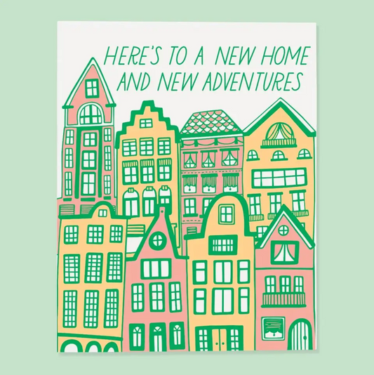 New Home & New Adventures Greeting Card